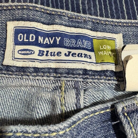 Old Navy Jeans Sz 6R Y2K Low Waist Vintage Denim Straight Leg 2000s Core Retro - Picture 3 of 9